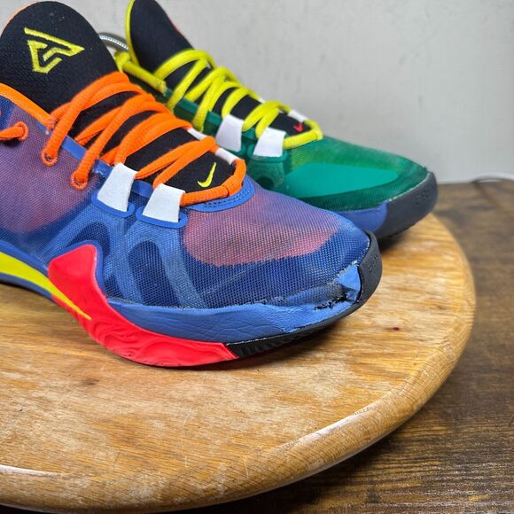 Nike Zoom Freak 1 "What The" Roots Giannis CT8476-800 Shoes Men's Size 8 - Picture 2 of 10